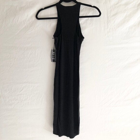 Black Bodycon Tank Dress - Picture 4 of 8